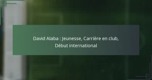 David Alaba : Jeunesse, Carrière en club, Début international